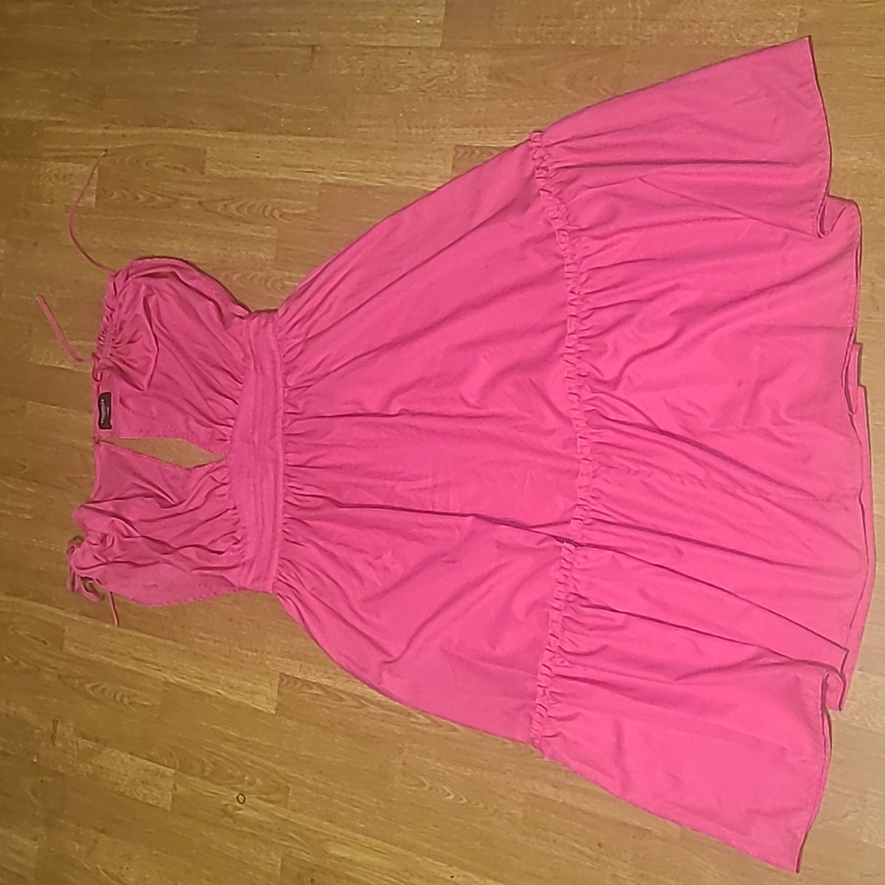 Rebdolls pink summer maxi dress
